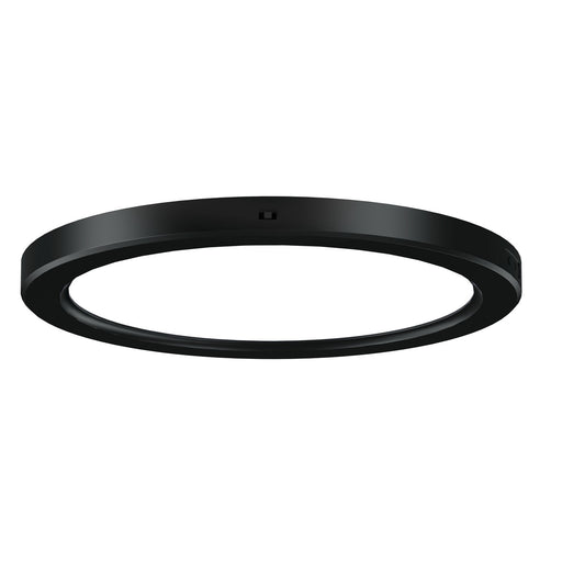 Hurricane LED Flush Mount Matte Black
