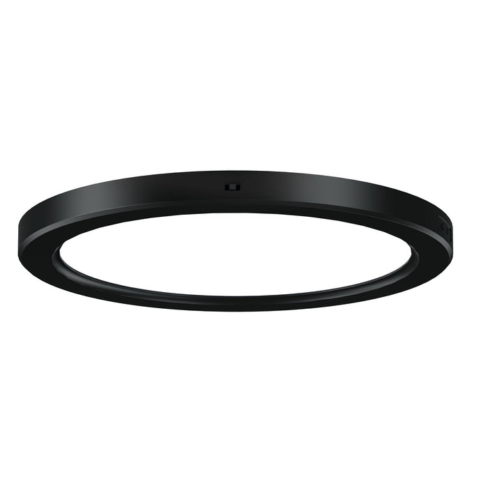 DVI Lighting - DVP39828MB+MR-5CCT - LED Flush Mount - Hurricane - Matte Black