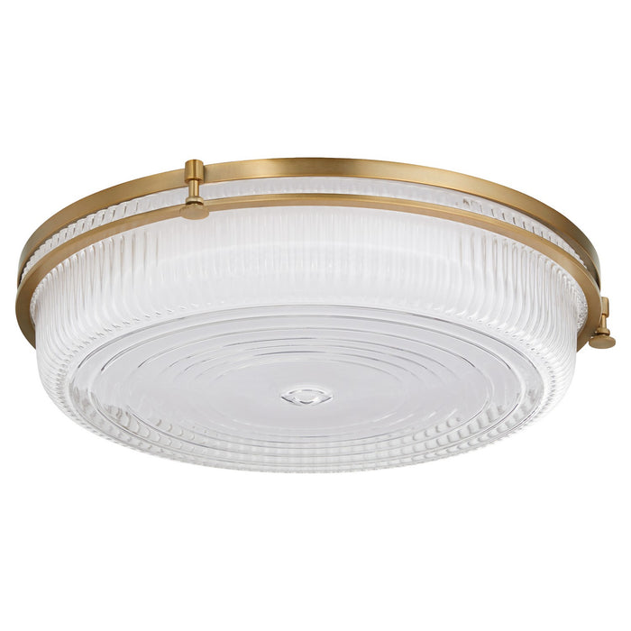 Quorum - 368-18-47 - LED Ceiling Mount - Emory - Brushed Brass