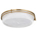 Quorum - 368-18-47 - LED Ceiling Mount - Emory - Brushed Brass