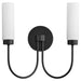 Quorum - 5024-2-59 - Two Light Wall Mount - Jerome - Matte Black