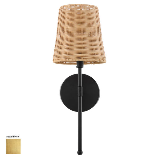 Fairview One Light Wall Mount Brushed Brass
