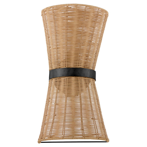 Fairview Two Light Wall Sconce Matte Black