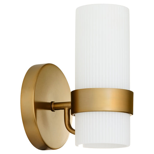 Sojourn One Light Wall Mount Brushed Brass