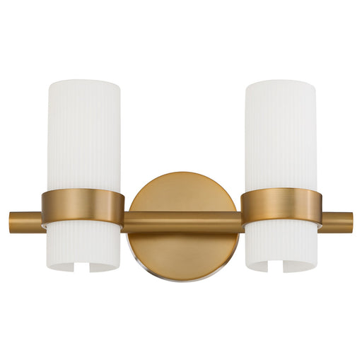 Sojourn Two Light Vanity Brushed Brass