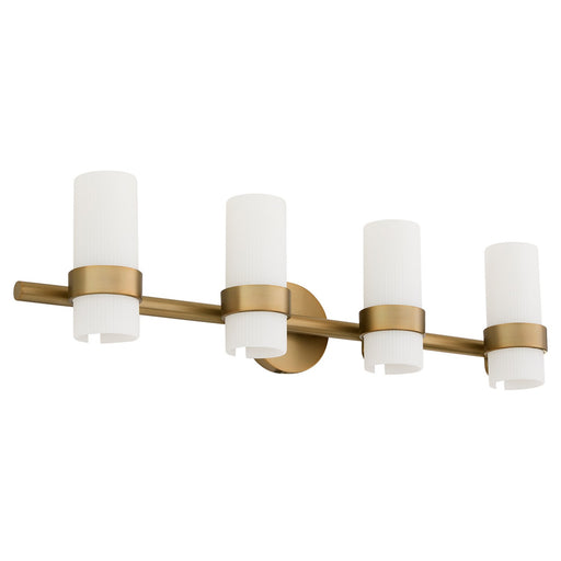 Sojourn Four Light Vanity Brushed Brass