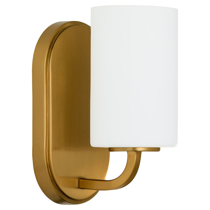 Quorum - 5307-1-47 - One Light Wall Mount - Rutherford - Brushed Brass