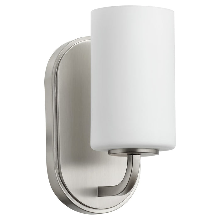 Quorum - 5307-1-65 - One Light Wall Mount - Rutherford - Satin Nickel