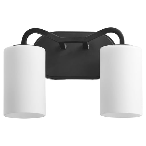Rutherford Two Light Vanity Matte Black