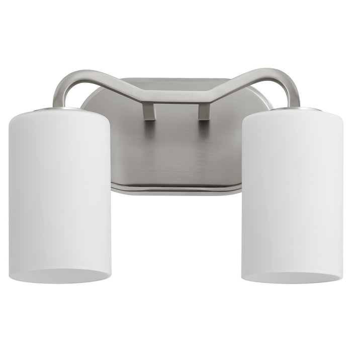 Quorum - 5307-2-65 - Two Light Vanity - Rutherford - Satin Nickel
