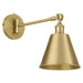 Quorum - 5320-1-80 - One Light Wall Mount - Bailey - Aged Brass