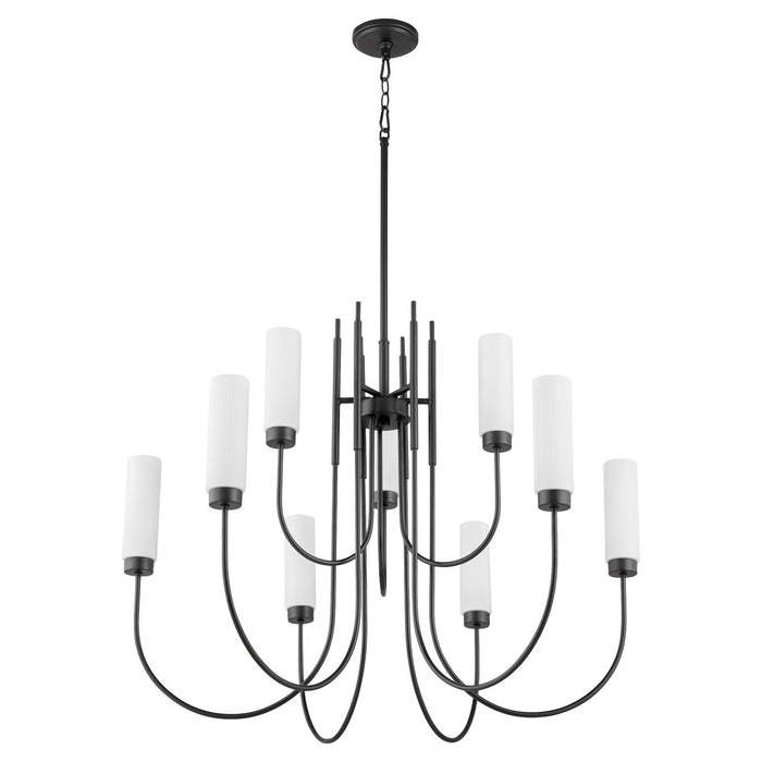 Quorum - 6024-9-59 - Nine Light Chandelier - Jerome - Matte Black