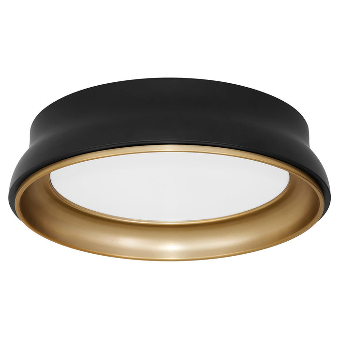 Quorum - 8-2018-5947 - Ceiling Mount - Legend - Matte Black / Brushed Brass