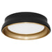 Quorum - 8-2018-5947 - Ceiling Mount - Legend - Matte Black / Brushed Brass