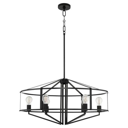 Tobin Six Light Pendant Matte Black
