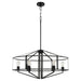 Quorum - 8373-6-59 - Six Light Pendant - Tobin - Matte Black