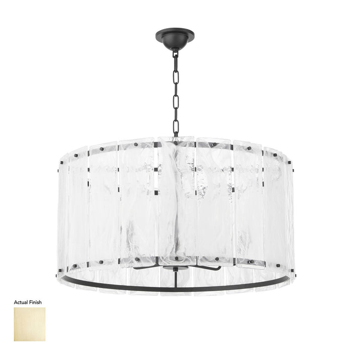 Quorum - 8575-8-80 - Eight Light Pendant - Prestige - Aged Brass