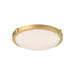 Kuzco Lighting - 501112BG-LED-5CCT - LED Flush Mount - Floyd - Brushed Gold
