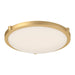 Kuzco Lighting - 501122BG-LED-5CCT - LED Flush Mount - Floyd - Brushed Gold