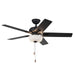 Kuzco Lighting - CF78752-MB-LKP - 52 Inch Ceiling Fan - Erikson - Matte Black
