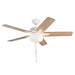 Kuzco Lighting - CF78752-WH-LKP - 52 Inch Ceiling Fan - Erikson - White
