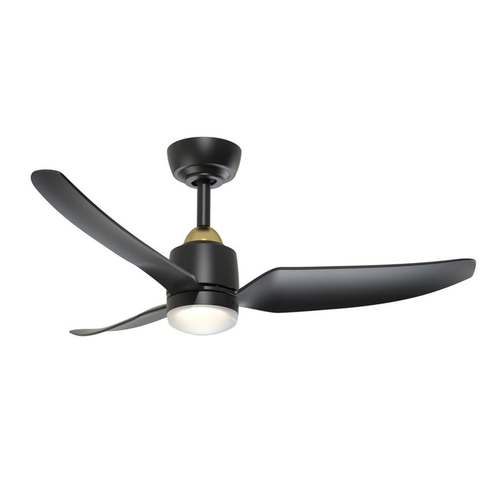 Kuzco Lighting - CF92942-BG/MB - 42 Inch Ceiling Fan - Hugo - Brushed Gold/Matte Black