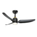 Kuzco Lighting - CF92942-BG/MB - 42 Inch Ceiling Fan - Hugo - Brushed Gold/Matte Black