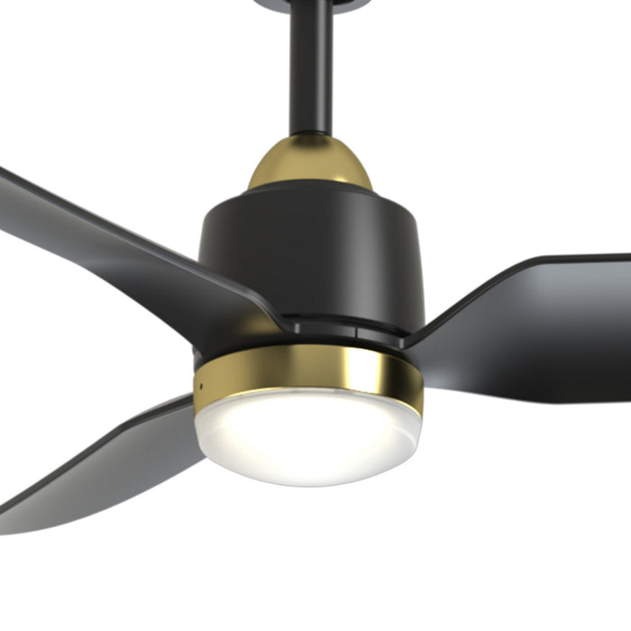 Kuzco Lighting - CF92952-BG/MB - 52 Inch Ceiling Fan - Hugo - Brushed Gold/Matte Black