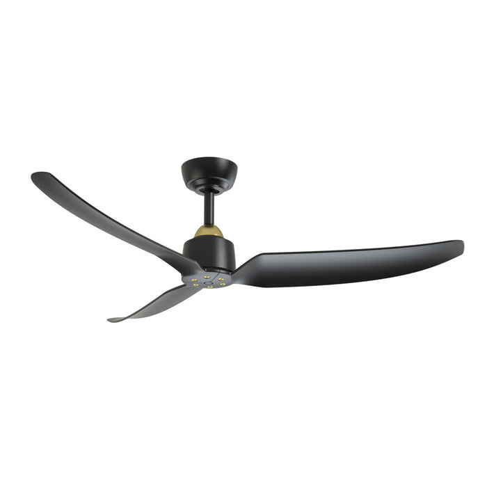Kuzco Lighting - CF92952-BG/MB - 52 Inch Ceiling Fan - Hugo - Brushed Gold/Matte Black