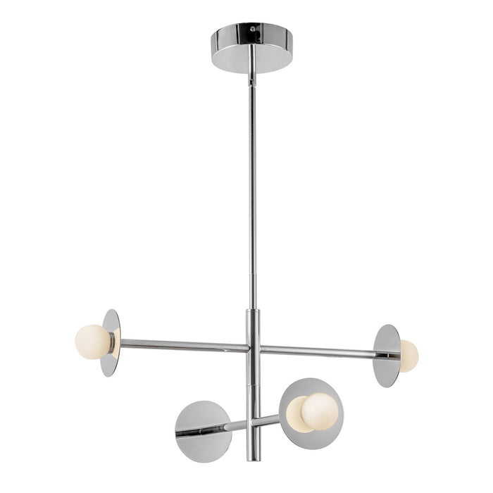 Kuzco Lighting - CH15504-CH-UNV - LED Chandelier - Elixir - Chrome