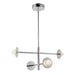 Kuzco Lighting - CH15504-CH-UNV - LED Chandelier - Elixir - Chrome