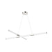 Kuzco Lighting - CH18548-BN-UNV-010 - LED Chandelier - Akari - Brushed Nickel