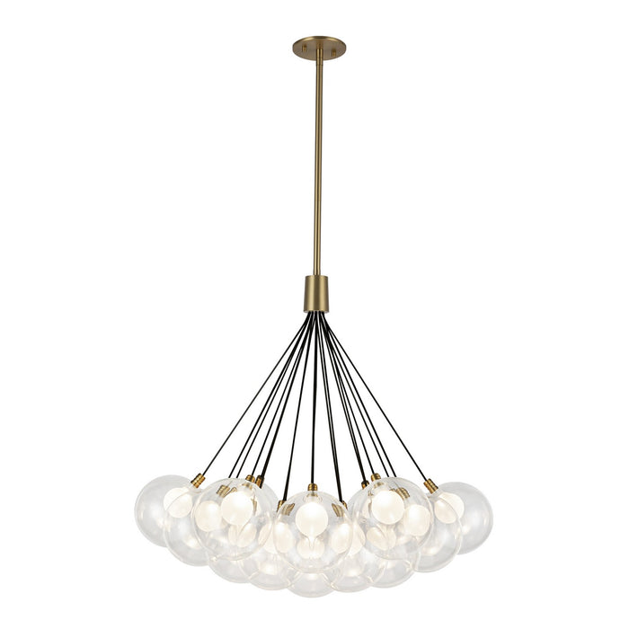 Kuzco Lighting - CH3128-BG - LED Chandelier - Bolla - Brushed Gold