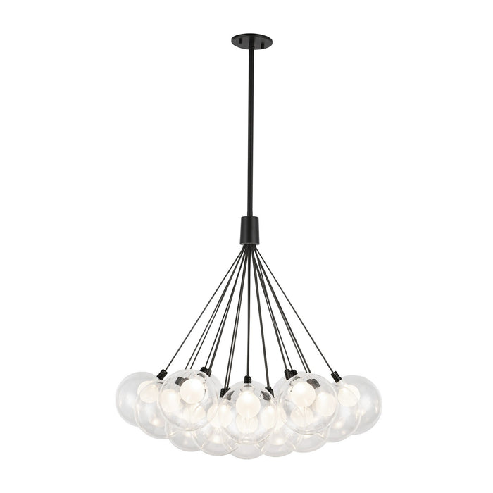 Kuzco Lighting - CH3128-BK - LED Chandelier - Bolla - Black