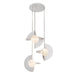 Kuzco Lighting - CH65127-PN/OP-UNV - LED Chandelier - Scorpio - Polished Nickel/Opal Glass