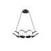 Kuzco Lighting - CH72225-BK-UNV-010 - LED Chandelier - Novel - Black