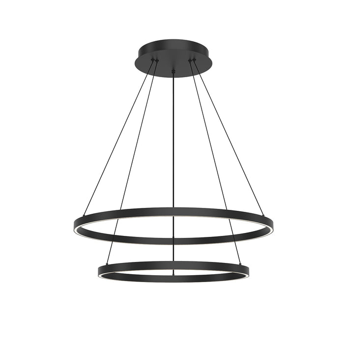 Kuzco Lighting - CH87232-BK-UNV-010 - LED Chandelier - Cerchio - Black