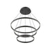 Kuzco Lighting - CH87932-BK-UNV-010 - LED Chandelier - Cerchio - Black