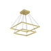 Kuzco Lighting - CH88224-BG-UNV-010 - LED Chandelier - Piazza - Brushed Gold