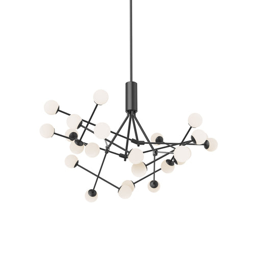 Moto LED Chandelier Black