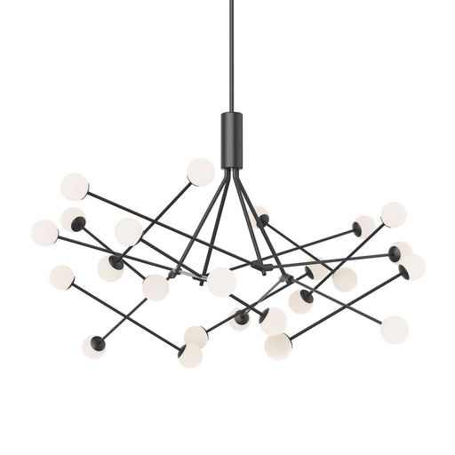 Moto LED Chandelier Black