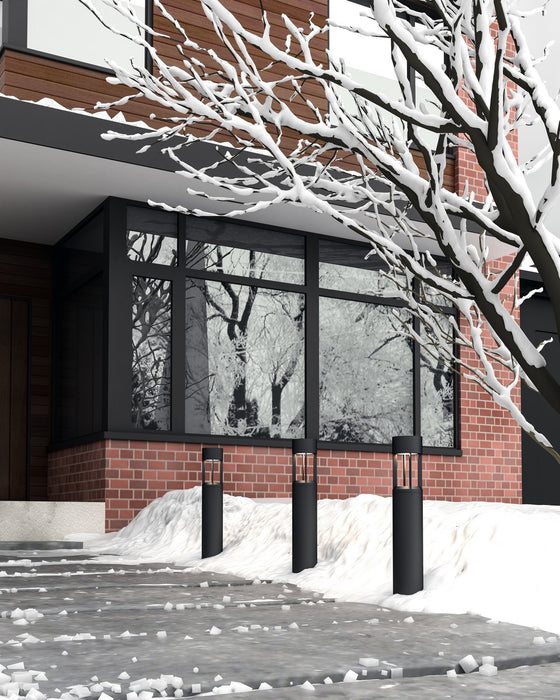 Kuzco Lighting - EB40936-BK-UNV - LED Exterior Bollard - Novato - Black