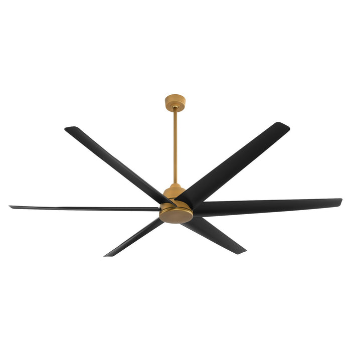 Quorum - 35846-47 - 84 Inch Patio Fan - Spree - Brushed Brass