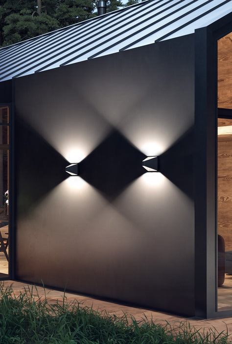 Kuzco Lighting - EW33806-BK-UNV-010 - LED Exterior Wall Sconce - Ellis - Black