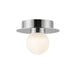 Kuzco Lighting - FM15506-CH-UNV - LED Flush Mount - Elixir - Chrome