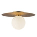 Kuzco Lighting - FM15514-BG-UNV - LED Flush Mount - Elixir - Brushed Gold