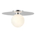 Kuzco Lighting - FM15514-CH-UNV - LED Flush Mount - Elixir - Chrome
