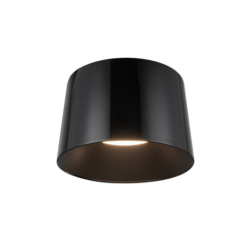 Etta LED Flush Mount Jet Black