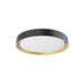Kuzco Lighting - FM43916-BK/GD-5CCT - LED Flush Mount - Essex - Black/Gold