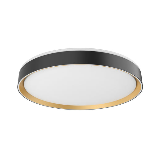 Essex LED Flush Mount Black/Gold